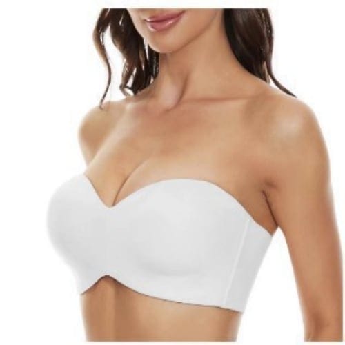 Full Support Non-Slip Convertible Bandeau Bra – Hot Sale 50% Off