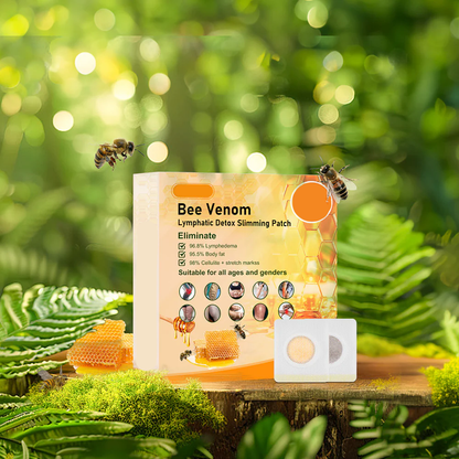 Bee Venom Lymphatic Drainage Slimming Patch – Limited Time 60% OFF (Suitable for use by individuals off all ages)