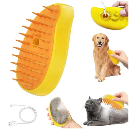 Steamy Pet Brush