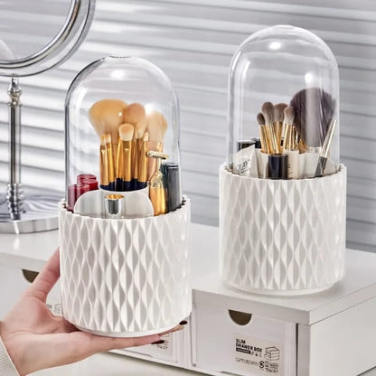 Sleek 360° Spinning Makeup Brush Holder - BIG SALE 49% OFF