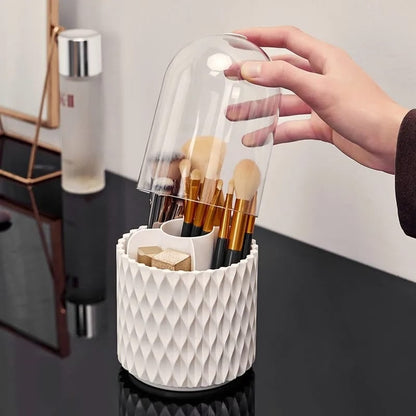 Sleek 360° Spinning Makeup Brush Holder - BIG SALE 49% OFF