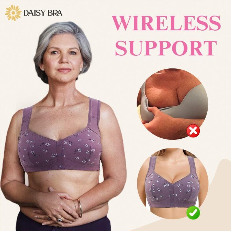 Daisy Bra – Comfortable & Convenient Front Button Bra