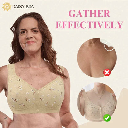 Daisy Bra – Comfortable & Convenient Front Button Bra