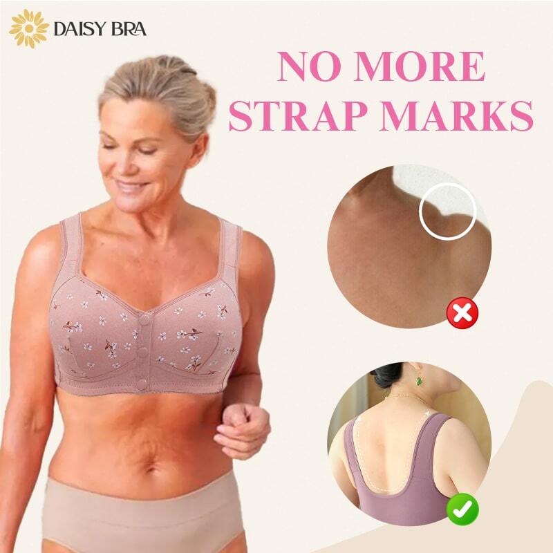 Daisy Bra – Comfortable & Convenient Front Button Bra