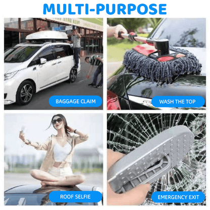 Multifunction Foldable Car Rack Step