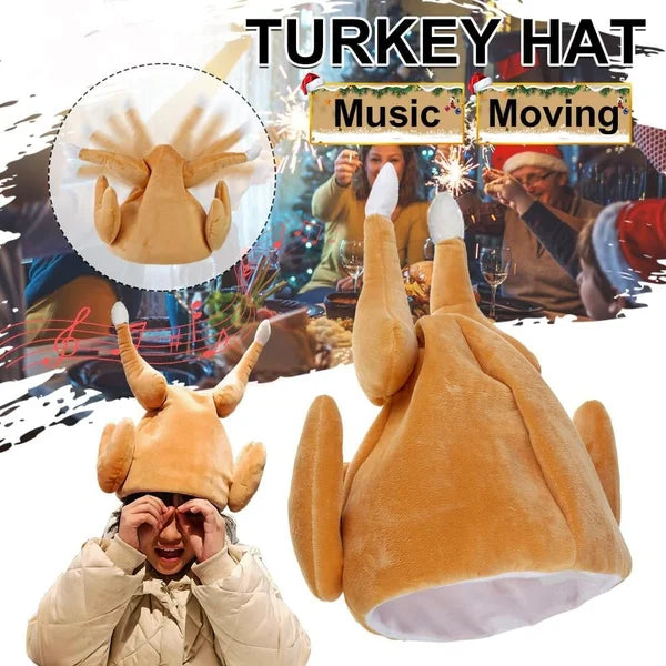 Funny and funny turkey hat - Thanksgiving gifts