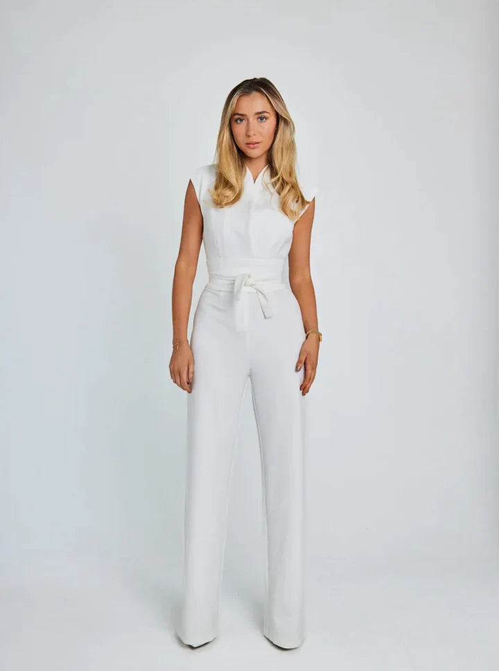 MARGARET | THE SCULPTING SLEEVELESS WIDE-LEG JUMPSUIT – Hot Sale 50% Off