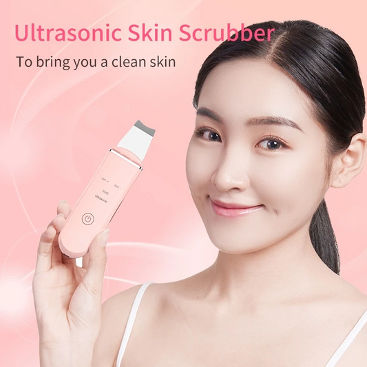 ULTRASONIC SKIN SCRUBBER DEEP FACE CLEANING MACHINE