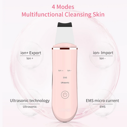 ULTRASONIC SKIN SCRUBBER DEEP FACE CLEANING MACHINE