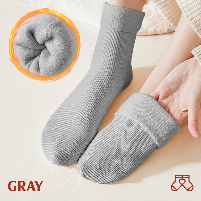 FleeceCozy - Ultra-Soft Velvet Slim Thermal Socks