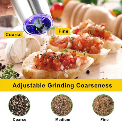 Automatic Electric Gravity Induction Salt & Pepper Grinder - Hot Sale 50% Off