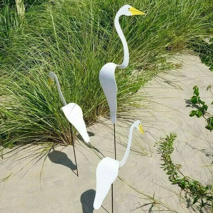 Florida Dancing Birds Garden Metal Art