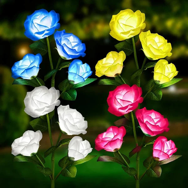 Solar Flower Stake Lights - 【2023 Fully Upgraded - LAST DAY 70% OFF】