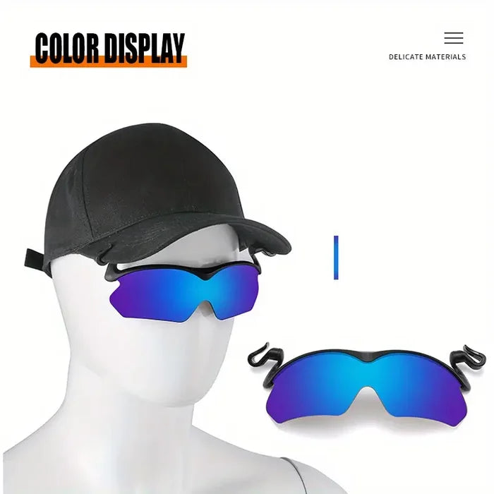 New Polarized Clip Cap Sunglasses