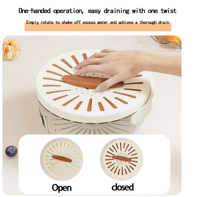 Multifunctional fruit and vegetable washing bowl - Hot sale 50%