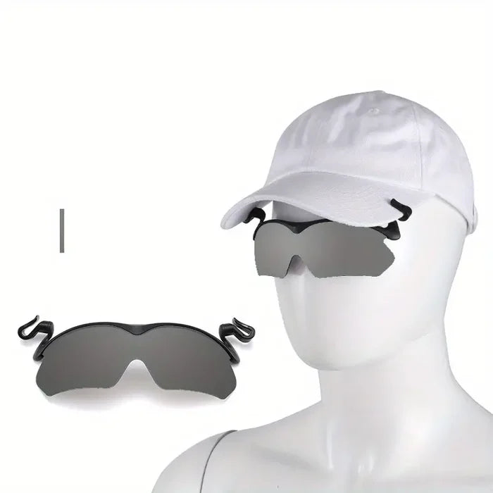 New Polarized Clip Cap Sunglasses