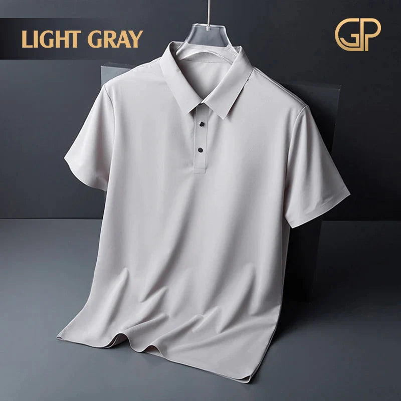 Gennelman Polo – Men Ice Silk Classic Polo - Hot Sale 50% Off