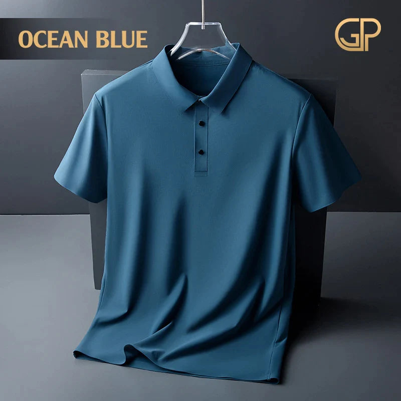 Gennelman Polo – Men Ice Silk Classic Polo - Hot Sale 50% Off