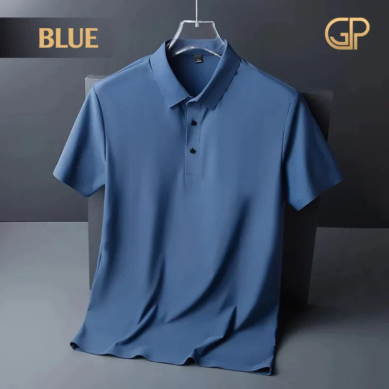 Gennelman Polo – Men Ice Silk Classic Polo - Hot Sale 50% Off