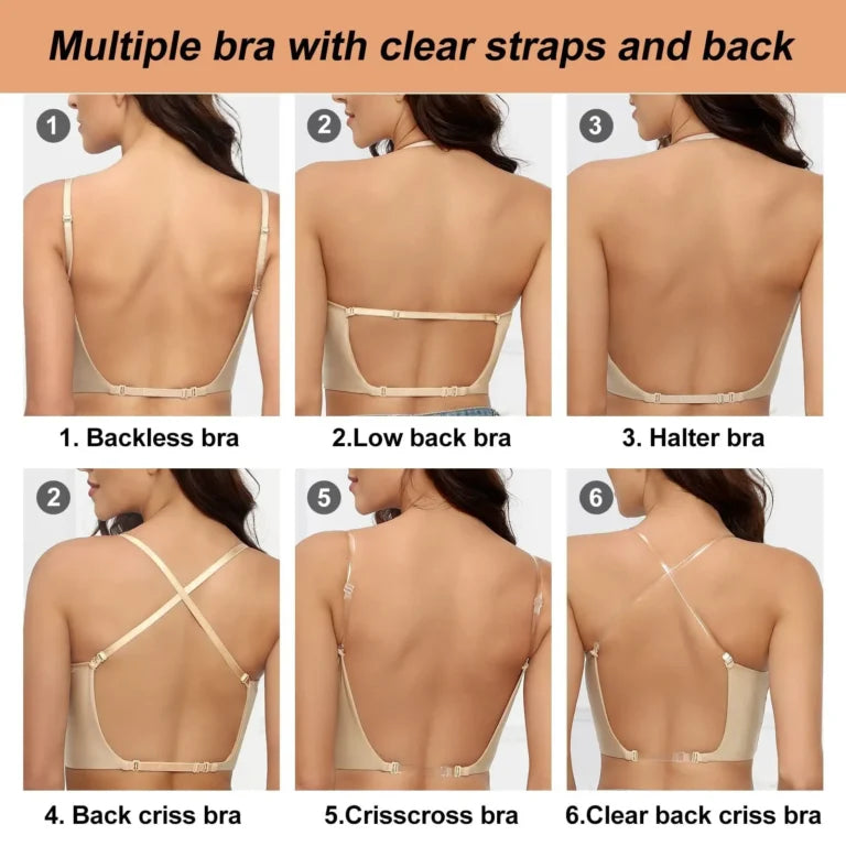 Low Cut Backless Bras