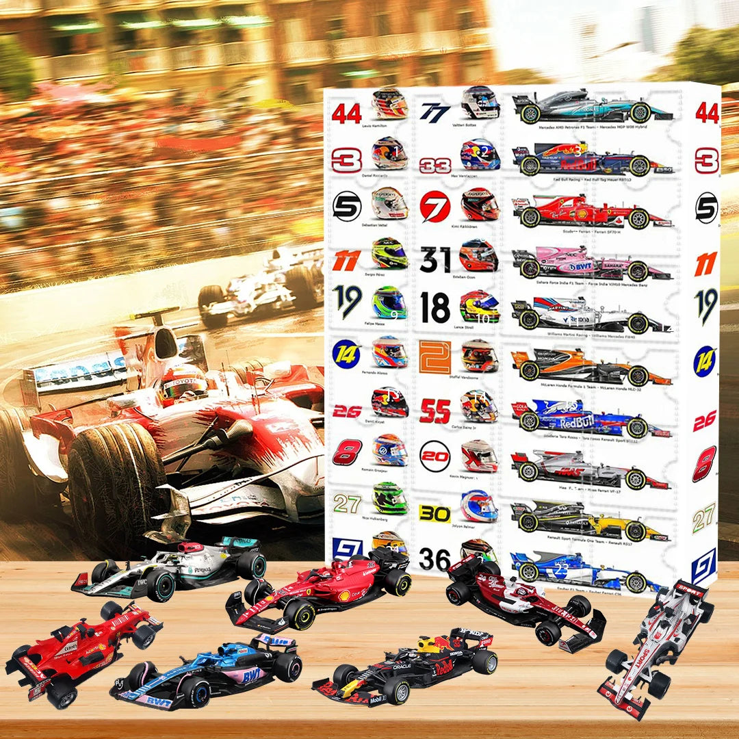 F1 Advent Calendar -- The One With 24 Little Doors - Hot Sale 50% Off