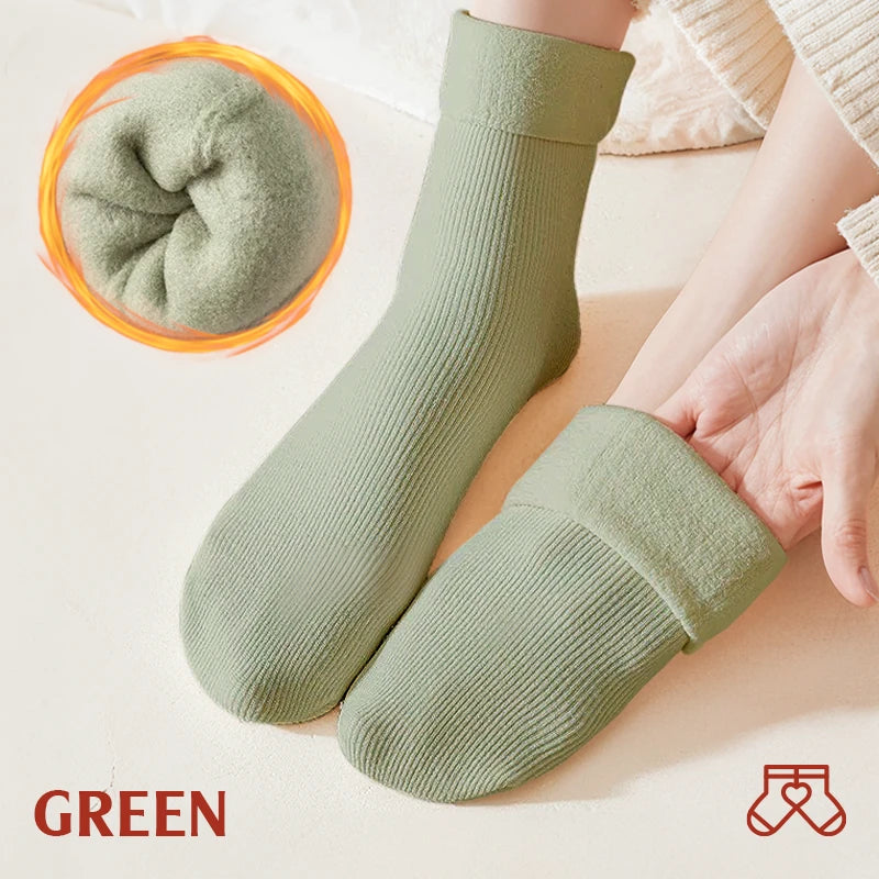 FleeceCozy - Ultra-Soft Velvet Slim Thermal Socks