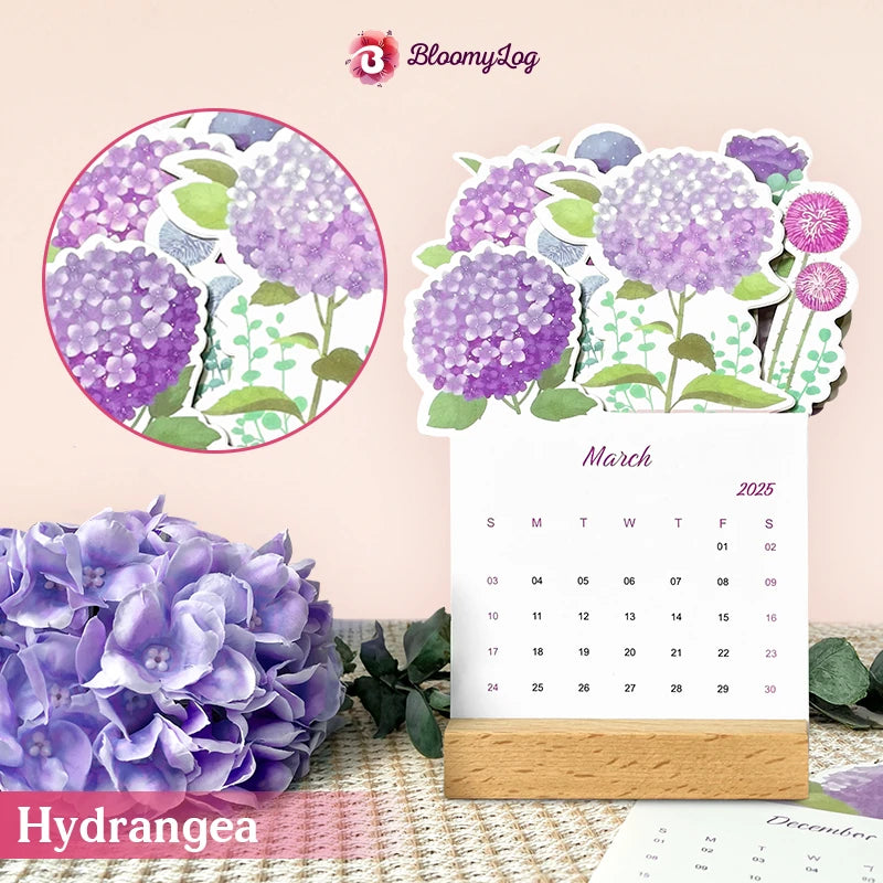 BloomyLog - 2025 Bloomy Flower Calendar