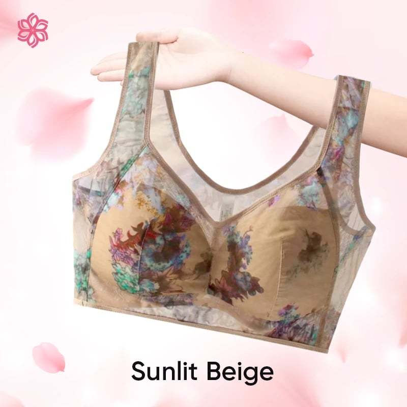 Ice Silk Lace Cooling Comfort Bra