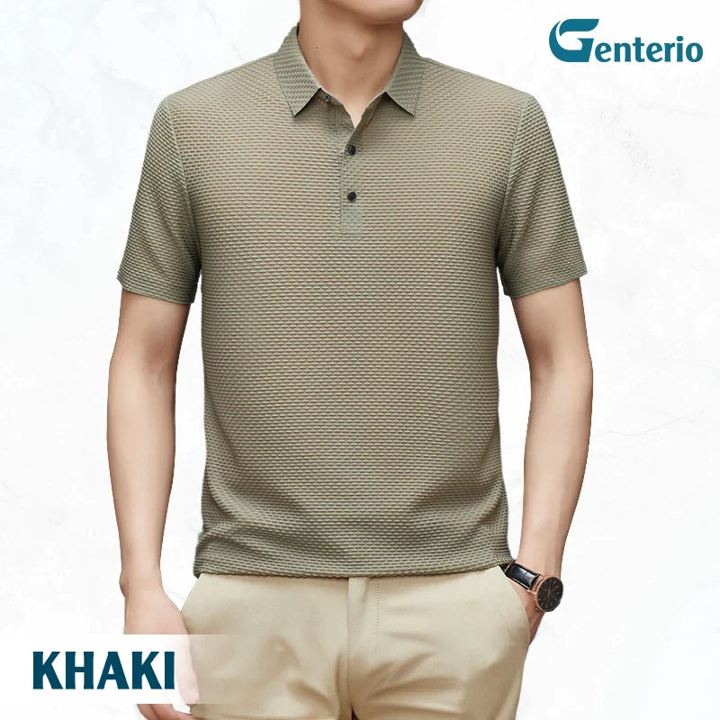 Genterio - Ice Silk Breathable Performance Polo Shirt