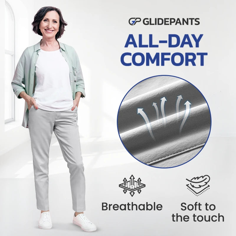 GlidePants - Unisex Quick Dry Pull-on Stretch Pants