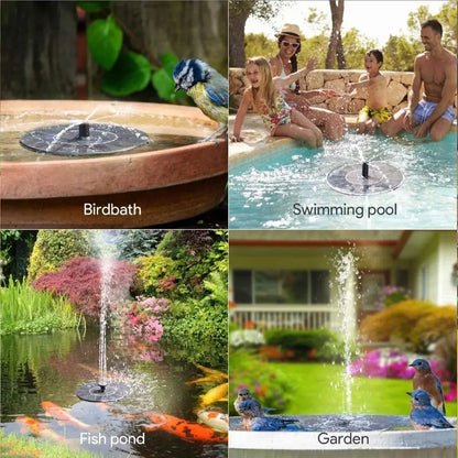 SolarPour Water Fountain