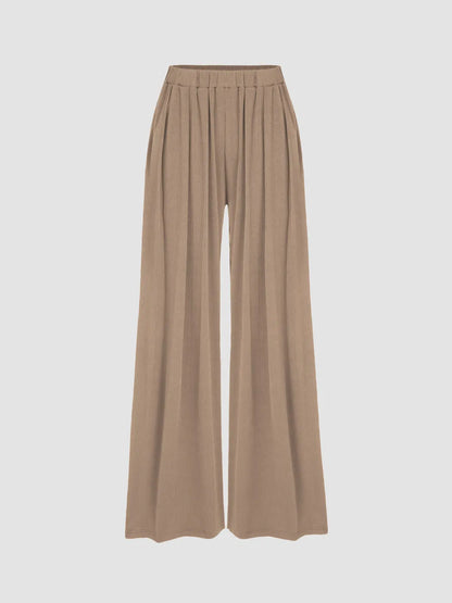 High Elastic Wide Leg Pants (Buy 2 VIP Shipping)