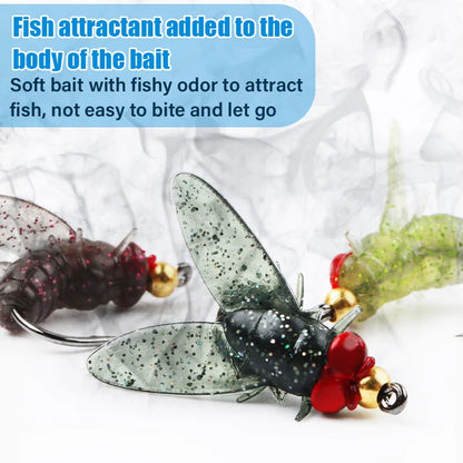 Simulated Flies Fishing Attractor Bait Hook - Hot Sale 50% Off