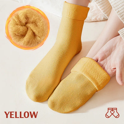 FleeceCozy - Ultra-Soft Velvet Slim Thermal Socks