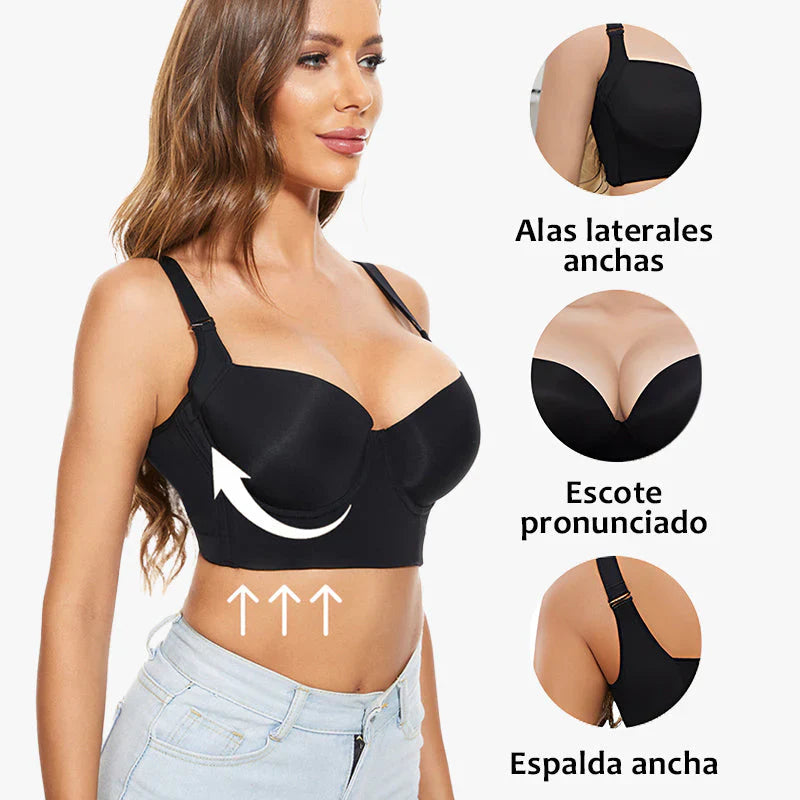 Full-Coverage Back Smoothing Bra