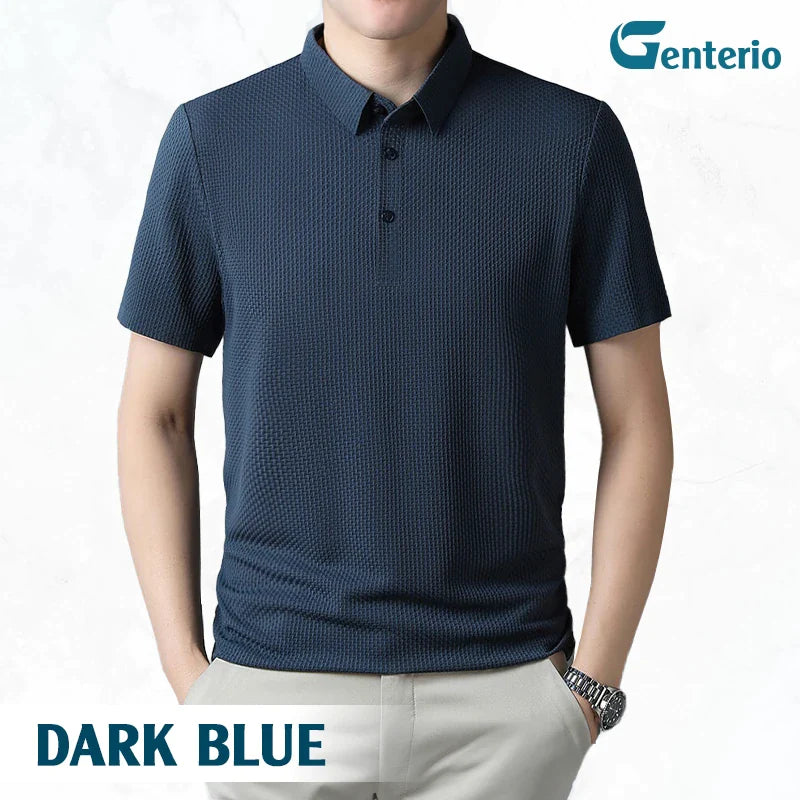 Genterio - Ice Silk Breathable Performance Polo Shirt