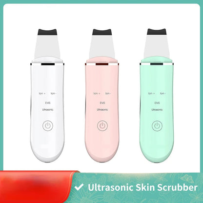 ULTRASONIC SKIN SCRUBBER DEEP FACE CLEANING MACHINE