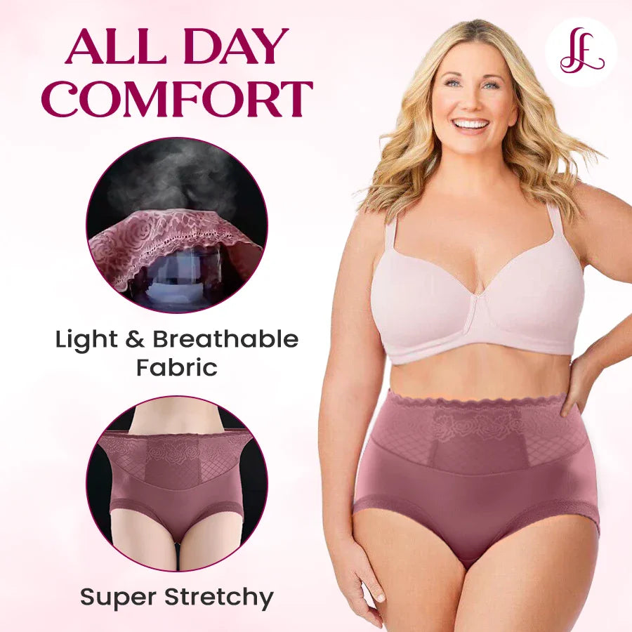 LacyFit - Silky Comfort High Waist Hiplift Panties - Hot Sale 50% Off