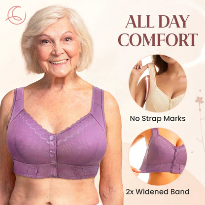 Moona Bra - Front Closure Breathable Bra for Seniors