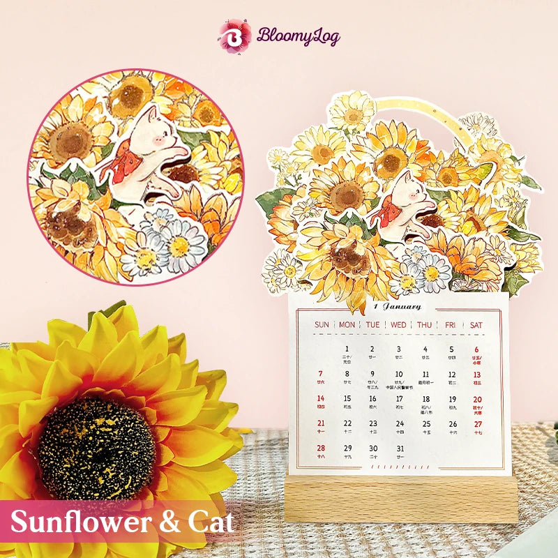 BloomyLog - 2025 Bloomy Flower Calendar