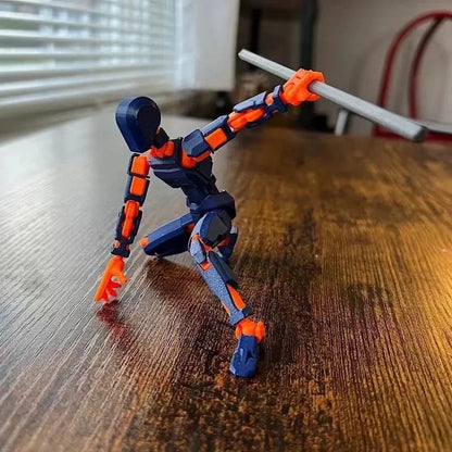 3D Printed Toys Mannequin Action Figures