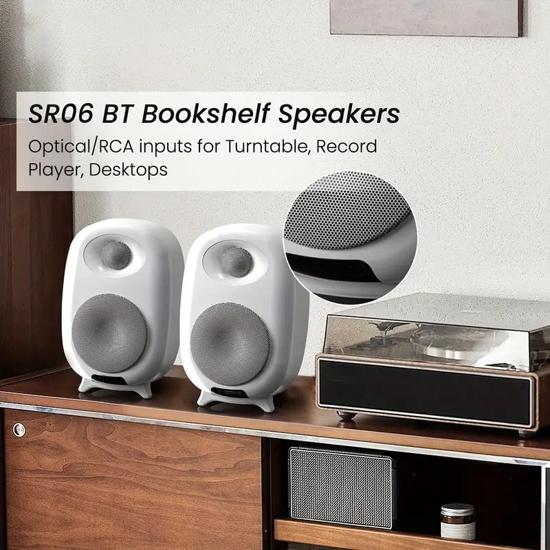 SonmiJoy’s 50W Bookshelf Speakers - Upgrade Your Listening Experience