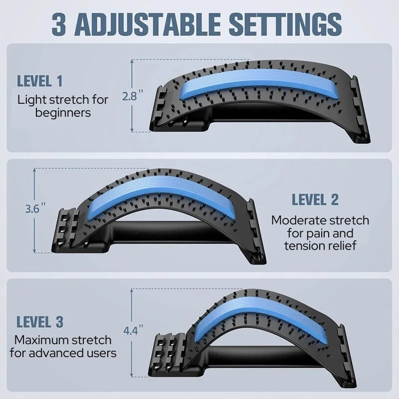 The SpineCracker - Stretch Your Spine and Relieve Years of Tension