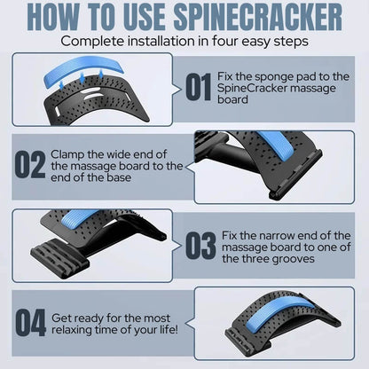 The SpineCracker - Stretch Your Spine and Relieve Years of Tension