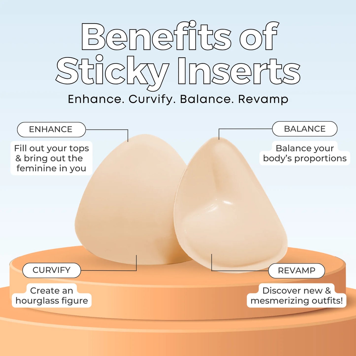 Sticky Inserts – Instant Boob Lift