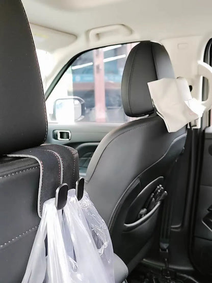 Car Seat Back Storage Hook - Double Hook Holder for Convenient Storage