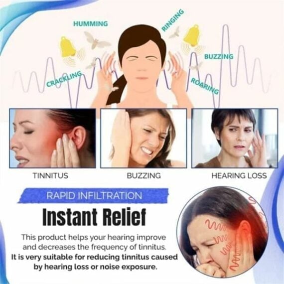 Instant Tinnitus Relief Nasal Inhaler