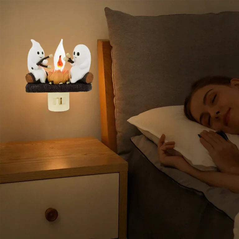 Ghost Campfire Flickering Nightlight – Hot Sale 50% Off