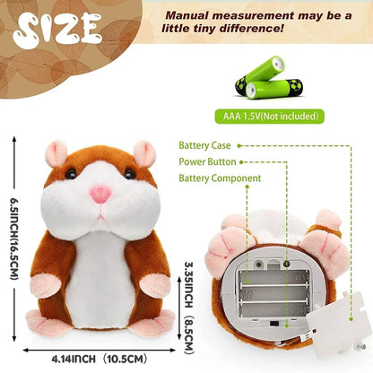 Funny Talking Hamster Plush Toy - Hot Sale 50% Off