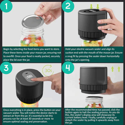 Mason Jar Vacuum Sealer